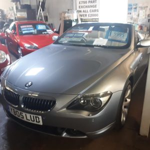 645 Ci 4.4 V8 Convertible Automatic From £7,995 + Retail Package